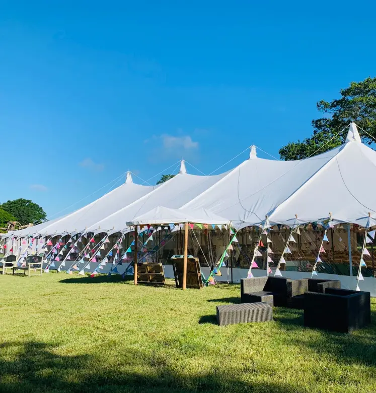 40ftx100ft Petal Pole Marquee | Fairytale Marquees
