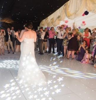 White LED Dance Floor 24'x24' | Marquee Flooring | Marquee Equipment for Hire | Fairytale Marquees