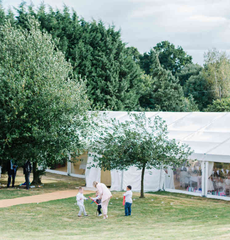 12mx24m Clear Span Frame Marquee for Hire | Fairytale Marquees | Available in Bedfordshire, Hertfordshire, Buckinghamshire and Cambridgeshire