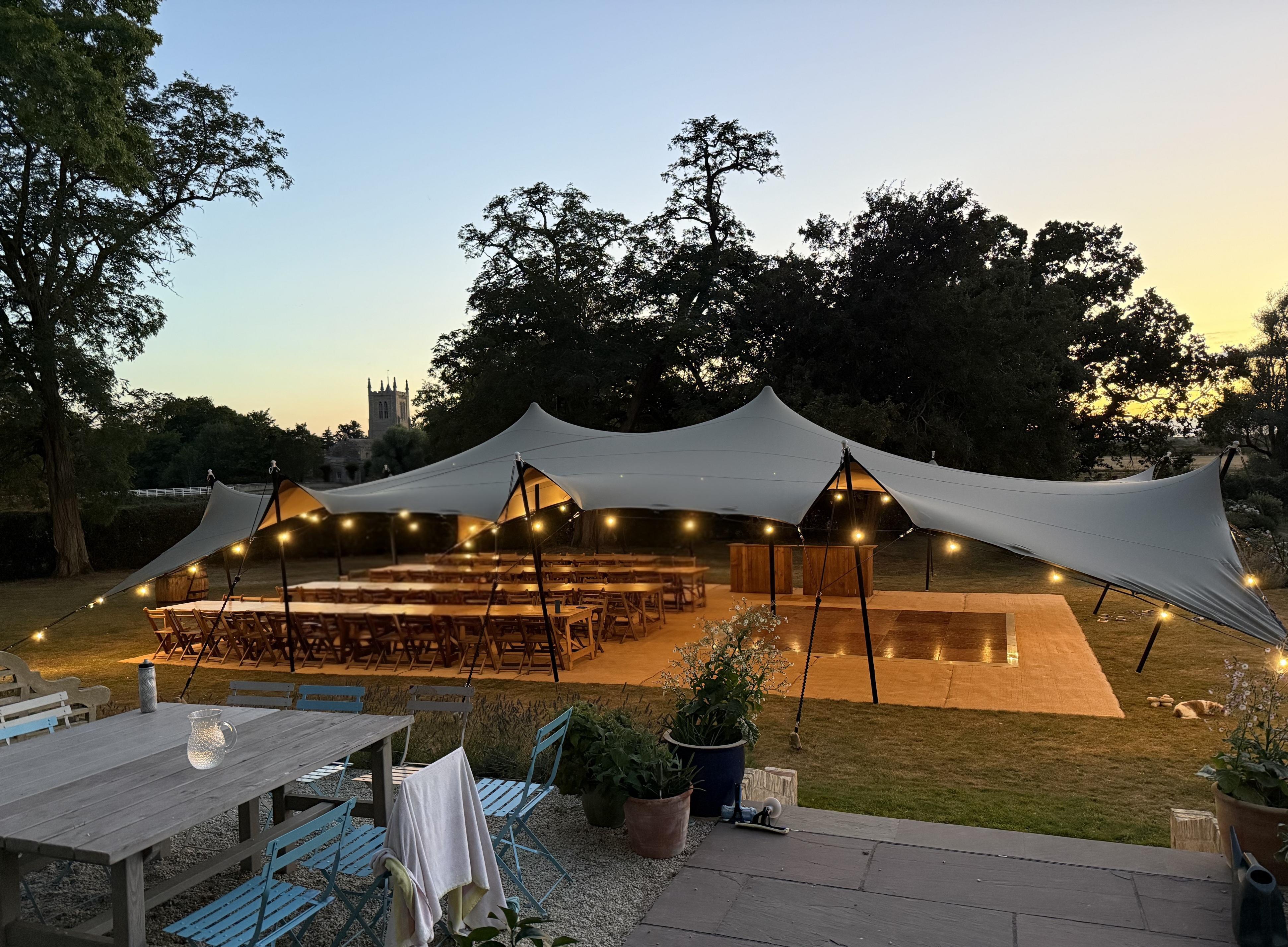 Advantages and Disadvantages of Stretch Tents - Fairytale Marquees