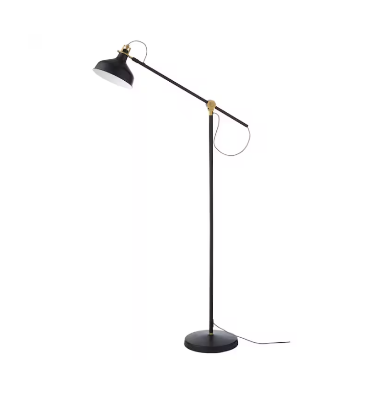 Black Floor Lamp | Marquee Accessories for hire | Marquee Equipment for Hire | Fairytale Marquees