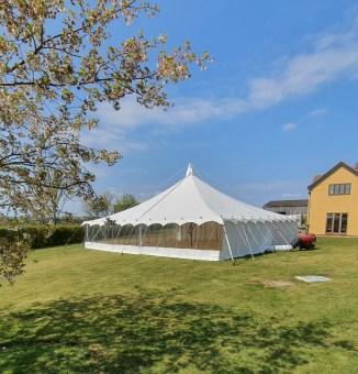 40ftx40ft Open Sided Rustic Marquees for Hire | Fairytale Marquees | Available in Bedfordshire, Hertfordshire, Buckinghamshire and Cambridgeshire