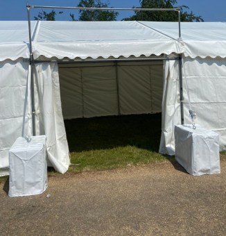Marquee Weights for Hire | Fairytale Marquees | Marquee Ballast