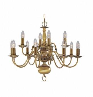 Large Antique Brass Chandelier | Marquee Lighting for hire | Marquee Equipment for Hire | Fairytale Marquees